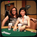 Jennifer Tilly and Xuan Liu